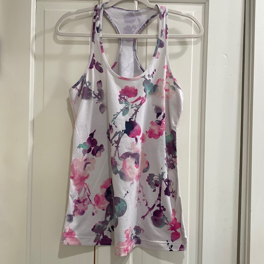 Lululemon Floral Women’s Size 12 Tank Top